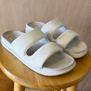 Lululemon white Slide Sandals